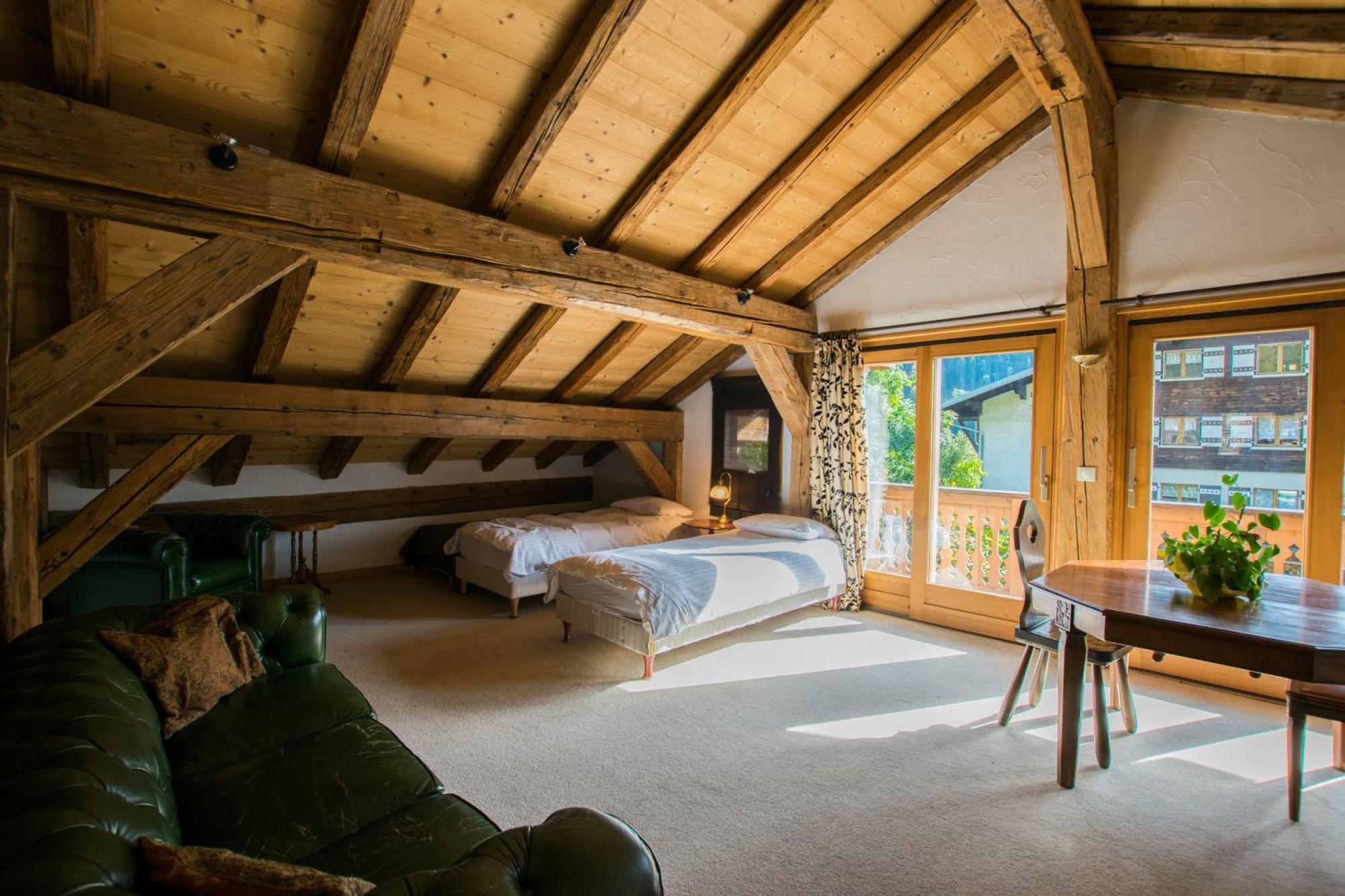 La Ferme Du Chateau Abondance Екстериор снимка
