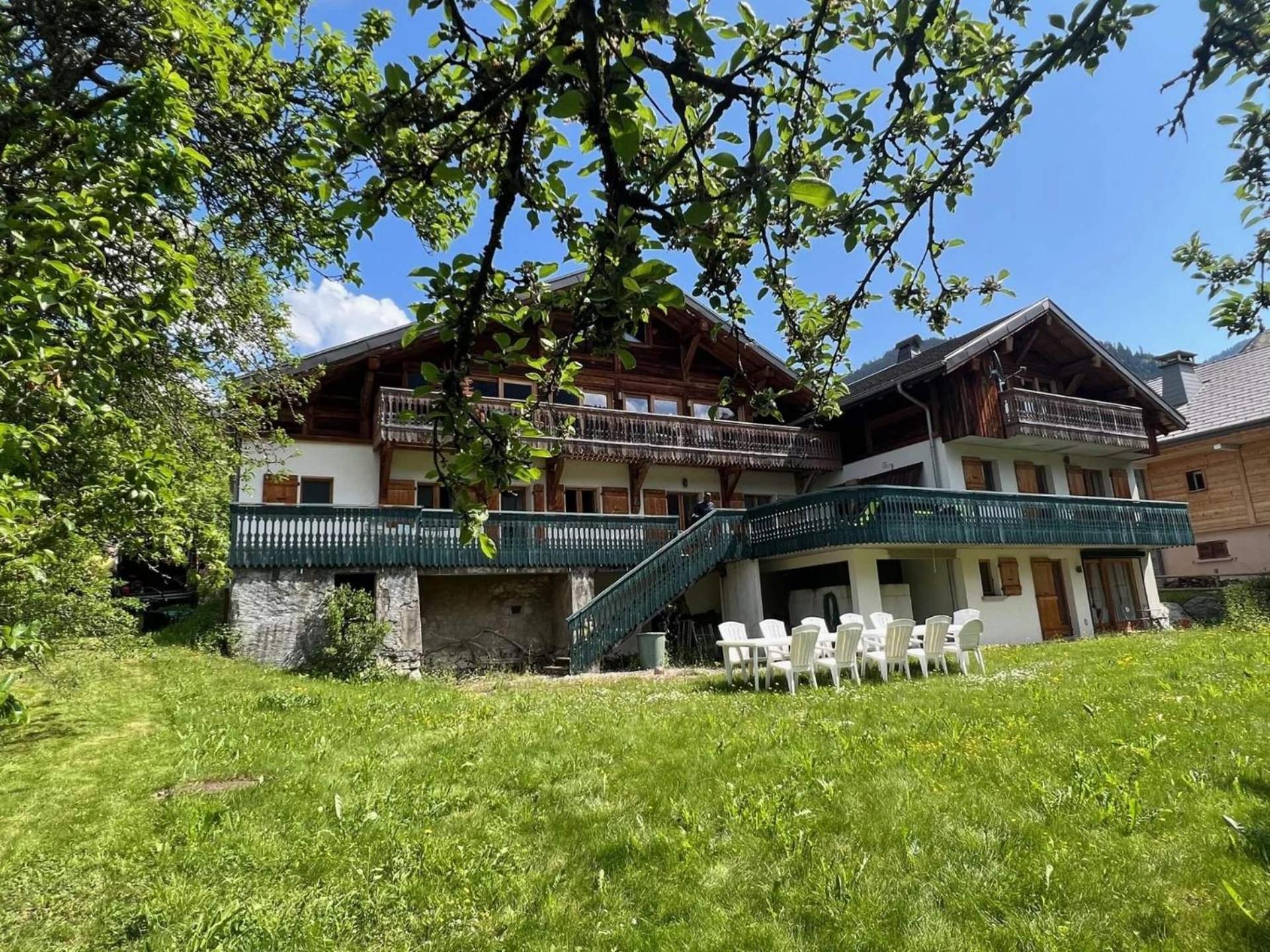 La Ferme Du Chateau Abondance Екстериор снимка
