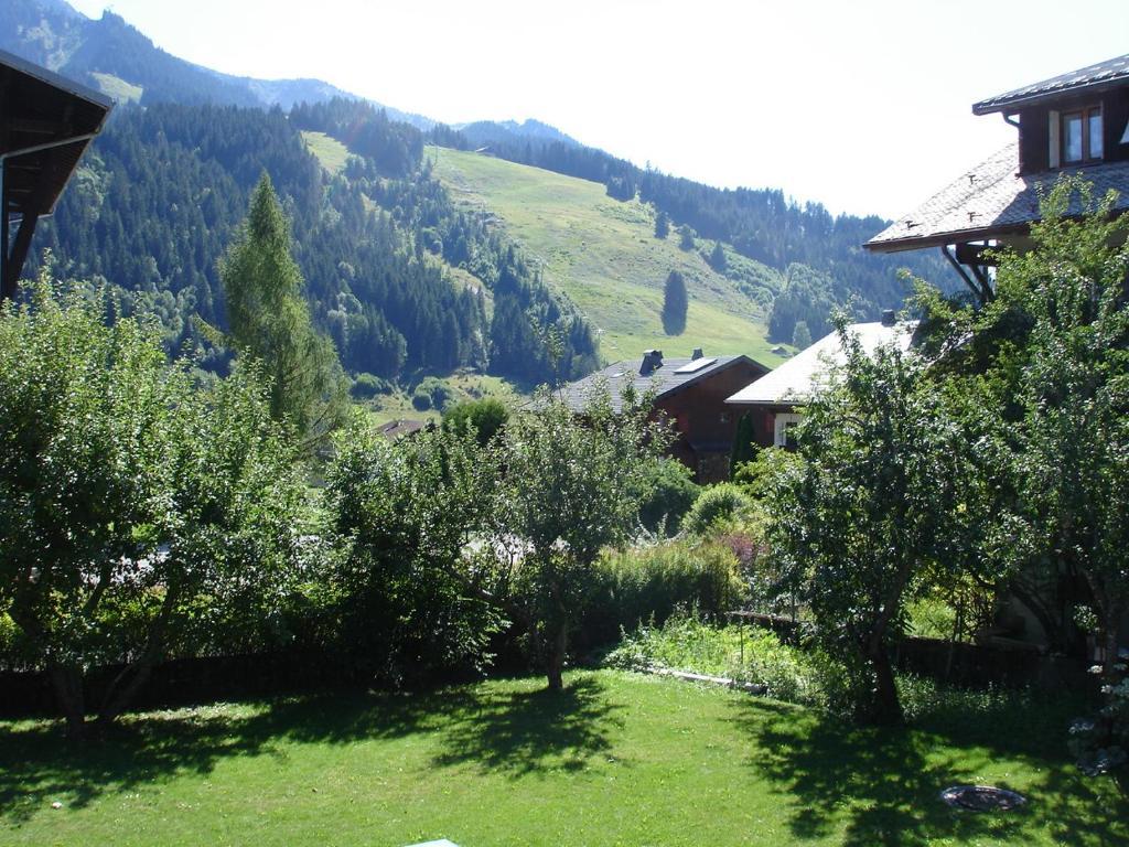 La Ferme Du Chateau Abondance Екстериор снимка